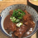 豊家 - カレーカツ丼並盛りハーフ