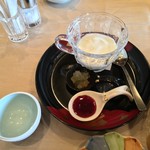 ホテル森の風 鶯宿 - ブルーベリーソースヨーグルト（non）