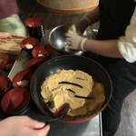 ホテル森の風 鶯宿 - 撞きたてを頂きました