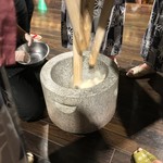 ホテル森の風 鶯宿 - 餅つき大会！