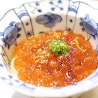 ひろ作 - 茶碗蒸し、いくらのせ