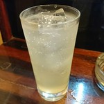 やきとり健歩゛ - タコハイゆず。