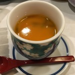 ホテル森の風 鶯宿 - 湯葉餅の茶碗蒸し