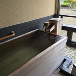 ホテル森の風 鶯宿 - 部屋の露天風呂