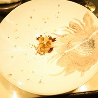 SALONE 2007 - 再訪時の一品、器が豪華です。