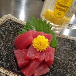 魚場 “SAKA-BAR” uoino - マグロぶつ（500円）