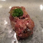 すし岩瀬 - H28.10 追加で光物のおはぎ