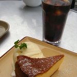 カフェ・プランツ - レモンチーズケーキ５５０円