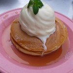 カフェ・プランツ - パンケーキ＆バニラ５５０円