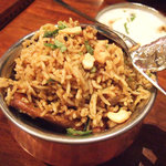 ニルワナム - チキンビリヤニ(2100円)