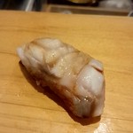 鮨 和さび - ノドクロ(釣り。炙り。)