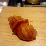 鮨 和さび - 赤貝(閖上。さばきたて。)