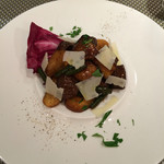 創作イタリアン Gemelli - 柿と牛肉の冷菜 これが目的で10月20日来店 本当に美味しかったぁ〜〜