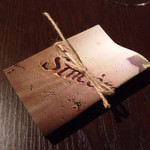 sincere - お品書き