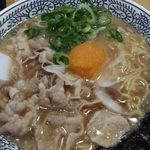 丸源ラーメン - 丸源ラーメン大磯店 熟成醤油ラーメン 肉そば 丸源餃子セット 