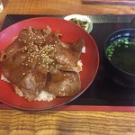 Aki waka - 和牛焼肉丼６５０円