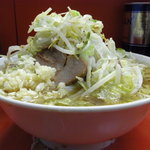 ラーメン二郎 - 『再々訪』小豚(ニンニクのみ)