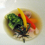 創作茶寮 西村 - サルシッチャと季節野菜たっぷりのポトフ