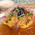 Kitchen Cafe - 和風とろみ餡オムライス
                      ランパス