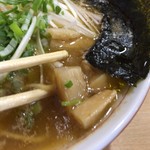 麺屋 彰 - 魚介とんこつ スタンダード 700円