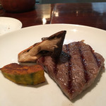 ルール ブルー - 宮崎牛サーロインの炭火焼