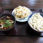 足打ちうどん処 七 - 肉汁うどん　小　熱もり　600円