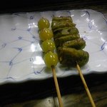 一徳 - ぎんなんにししとう、、椎茸絶品