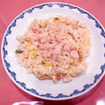 北京 - ファミリーコースには、ご飯が付くのですが、カニ炒飯に替えてもらいました！