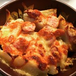 江古田パンチ - 明太チーズポテト焼　４５０円