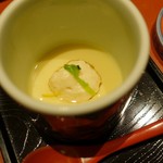 望楼NOGUCHI登別 - 料理長からのサービス　茶碗蒸し