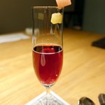 望楼NOGUCHI登別 - オリジナルカクテル　赤紅もみじ