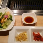 焼肉とみひさ - ランチ 豚トロ定食 900円