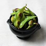 Grilled edamame butter soy sauce flavor