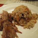 アセナ - ウズベクピラフ（ウズベキスタン風羊肉入りピラフ)