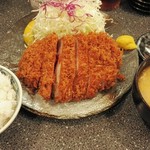 とんかつ檍 大門店 - H28.9 カタロースかつ定食