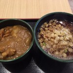 ゆで太郎 - カレー丼セット＠360円