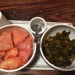 博多もつ鍋やまや 心斎橋筋店 - 一杯入ってます。