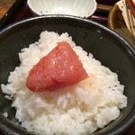 博多もつ鍋やまや 心斎橋筋店 - 米も美味い。