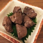 どど彦 - レバニンニク漬け（350円）