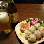 サイアム・タラート - 2016/10　具沢山生春巻きクーポン利用