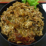 Kohakudou - スタミナ焼肉丼（肉２倍）税込９５１円