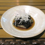 恵比寿 箸庵 - 秋茄子の煮浸し