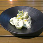 恵比寿 箸庵 - シャイン・マスカットの白和え
