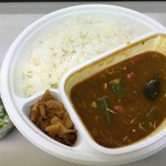 CoCo壱番屋 - チキンと夏野菜カレー＋オクラ山芋