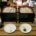 恵比寿 箸庵 - せいろとクルミだれ