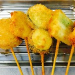 串揚げ酒場 仲丸 - お任せ５本串