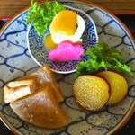 聖人そば房 たつみ - ゆば料理&煮物