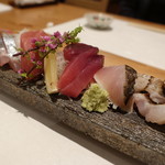 和食 ふくみ - ☆【和食 ふくみ】さん…お造り盛り合わせ(≧▽≦)/～♡