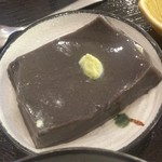 農村レストラン 筑膳 - 「胡麻豆腐 (150円)」