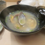 日本橋蛎殻町 すぎた - お椀（浅利）